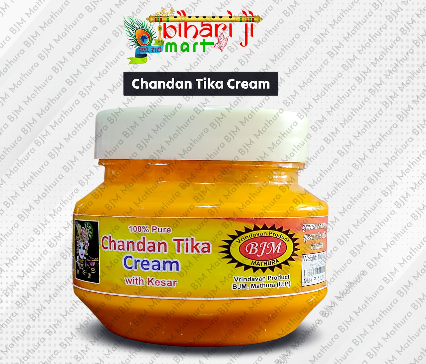 Chandan Tika Cream BIHARI JI MART